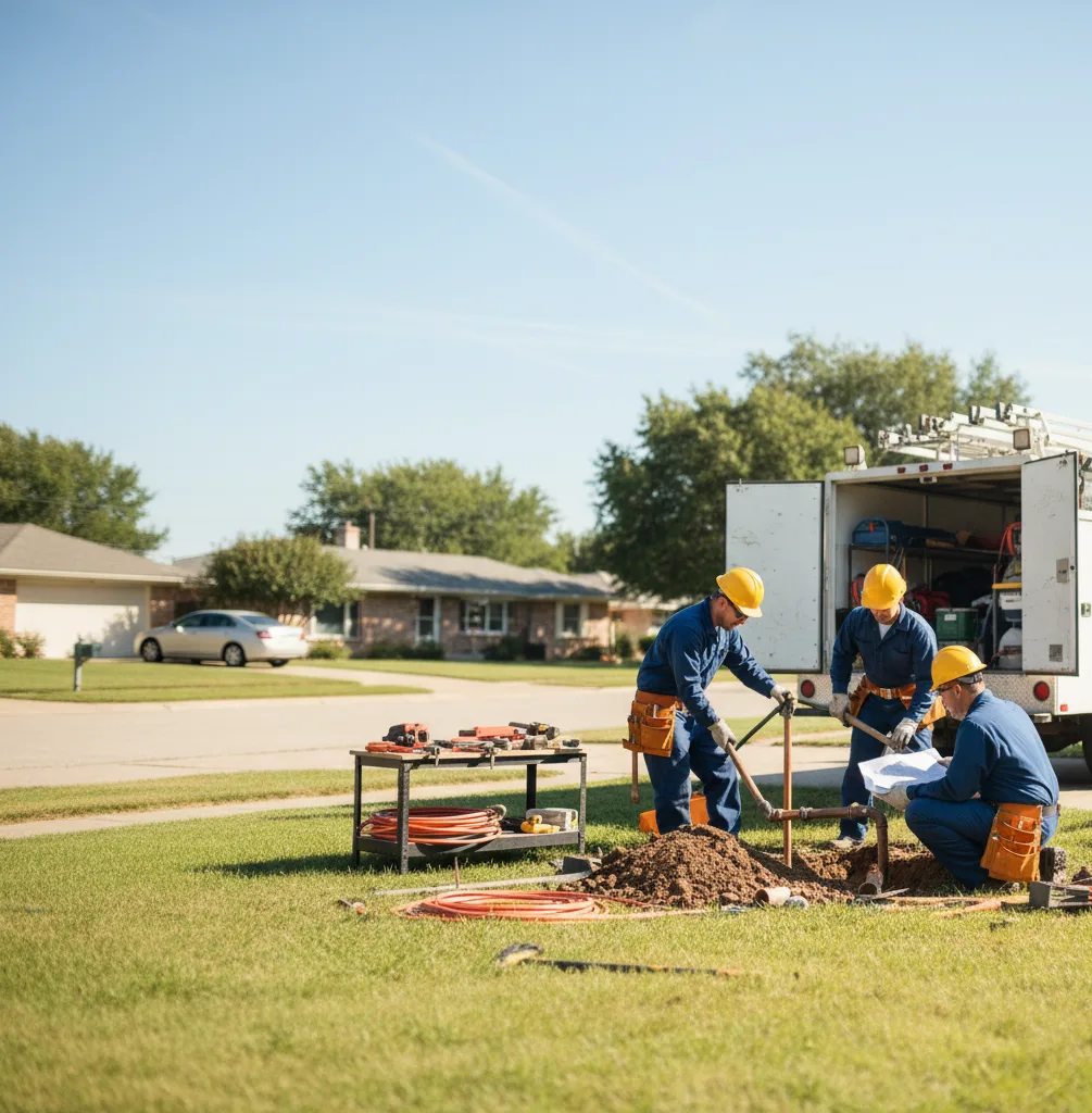 Sewer Line Repair in Big Lake, TX